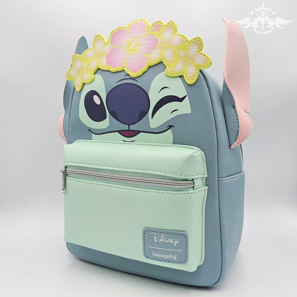 Loungefly Disney Stitch Flower Crown Figural Mini Backpack main image 5